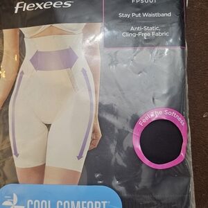 Flexees Black Shaping Shorts